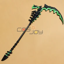 Cosjoy 7" Black Rock Shooter DEAD MASTER DEAD SCYTHE реквизит косплея из ПВХ-0418