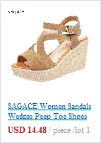 SAGACE/женские босоножки; Новинка года; Лидер продаж; летние женские сандалии в богемном стиле; женская пляжная обувь в римском стиле; повседневная обувь с Т-образным ремешком и открытым носком;#30