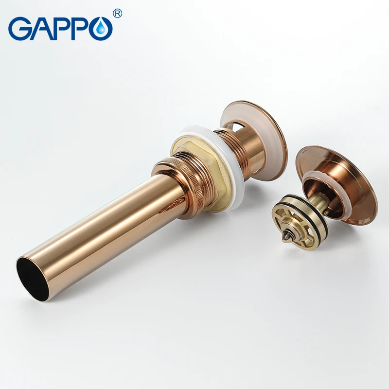 GAPPO Drains Anti-odor bathroom basin drains shower sink drains chrome plugs pop up shower drain stoppers