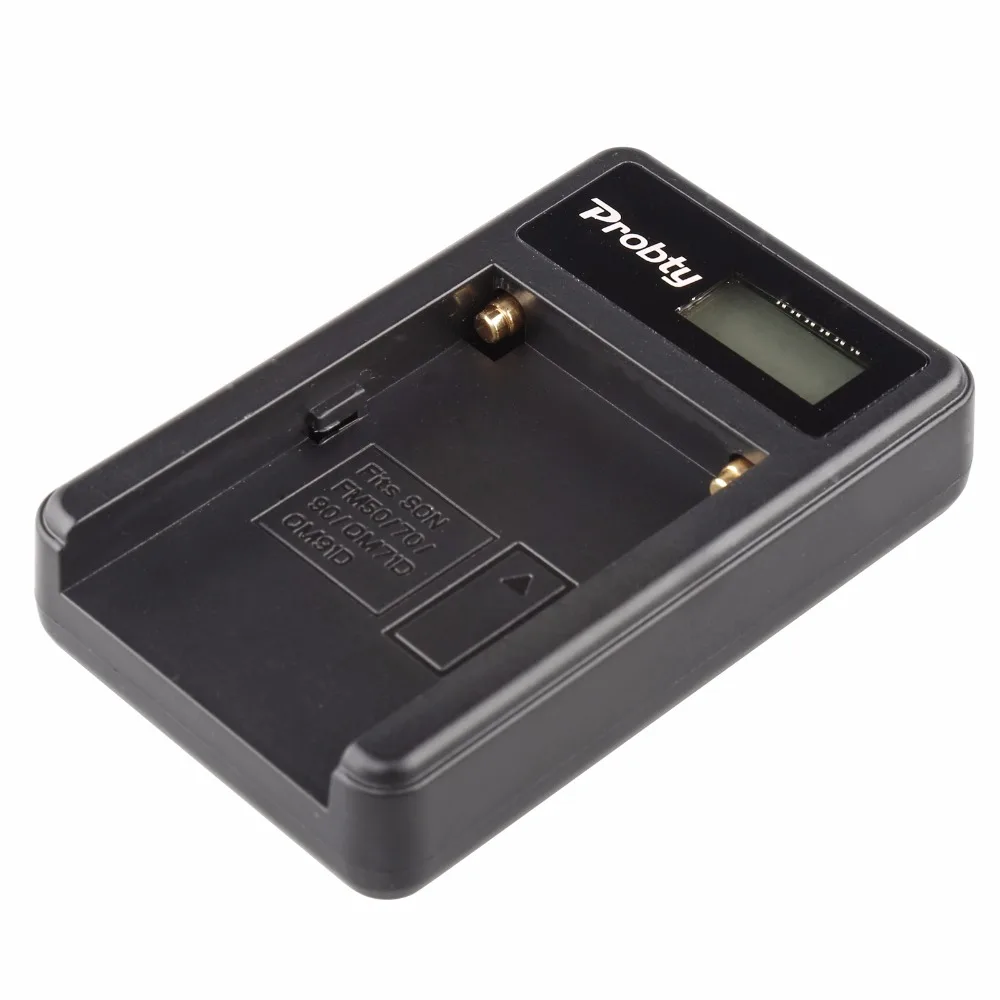 Probty 2 шт. NP F970 F960 NPF960 батареи + USB ЖК зарядное устройство для Sony DCRVX2100 HDRFX1 HDRFX7 HD1000U HVRZ1U