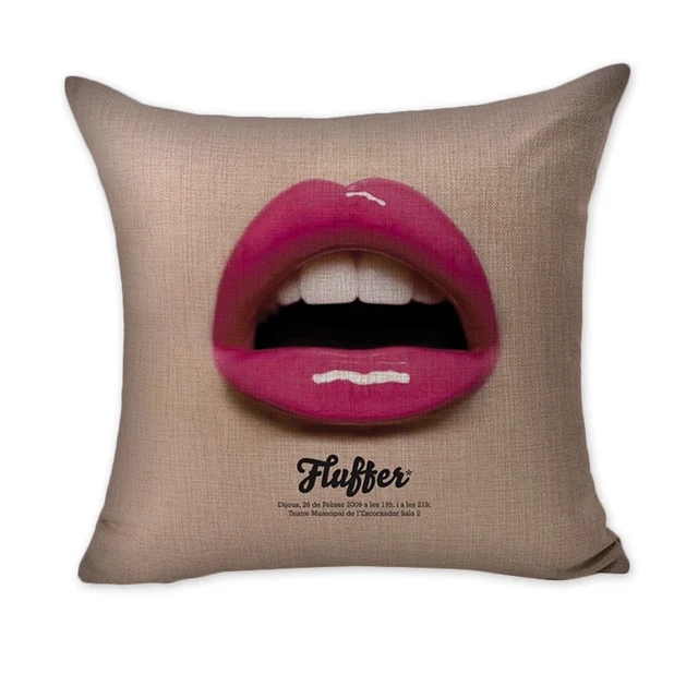 Rubihome Creative Decorative Cushion Cover Throw Pillowcase Polyester 