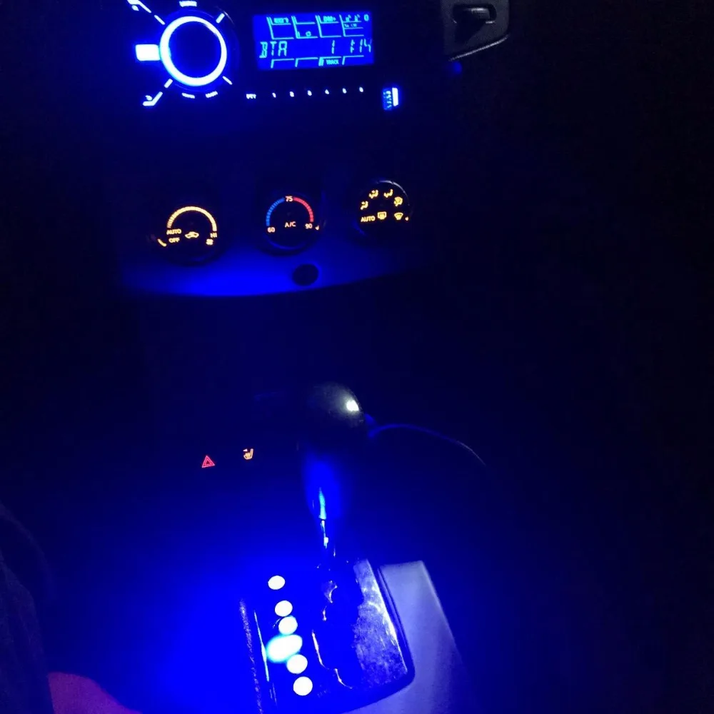 10x синий цвет T5 73 74 79 85 led 5050 инструмент SMD панельная панель торцевой светильник