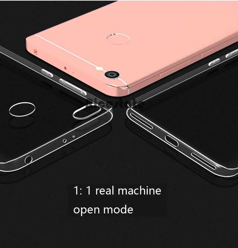 For Xiaomi Redmi Note 5A Ultra-thin transparent Clear TPU Cover For Xiaomi Redmi Note 5A Note 5A Prime Crystal Silicon soft case