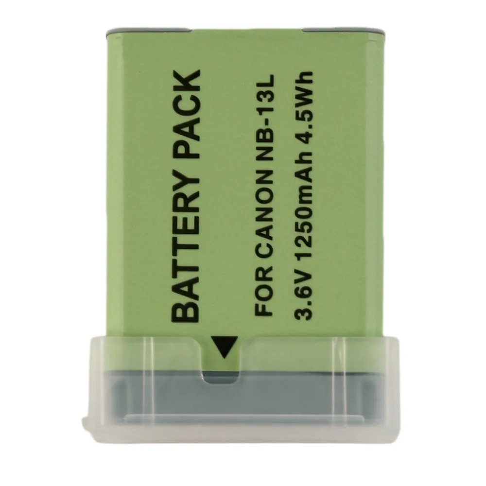 

Rechargeable New Camera Camcorders Battery For CANON NB-13L Powershot G7X 3.6V 1250mah Camera Camcorders Replacement Accessories