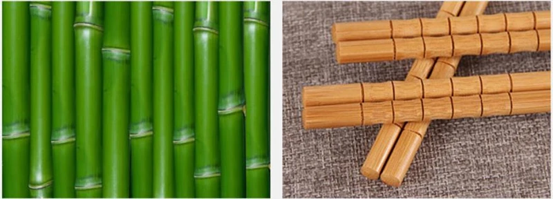 DoreenBeads 5 пар китайский стиль натуральные бамбуковые палочки для еды высококачественные для здоровья посуда 24 см длинные для дома ресторанные принадлежности
