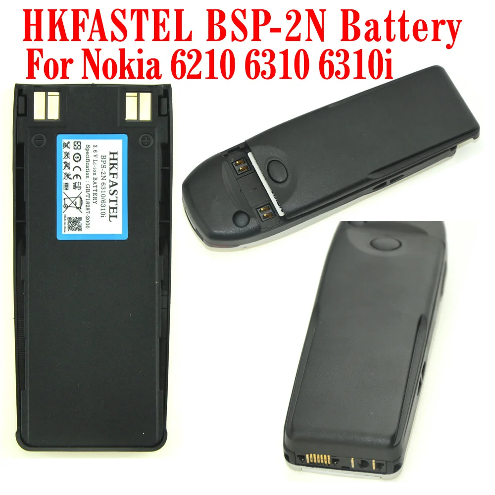 HKFASTEL Новый BPS 2 литий ионный аккумулятор для мобильного телефона Батарея Nokia 1260 5120