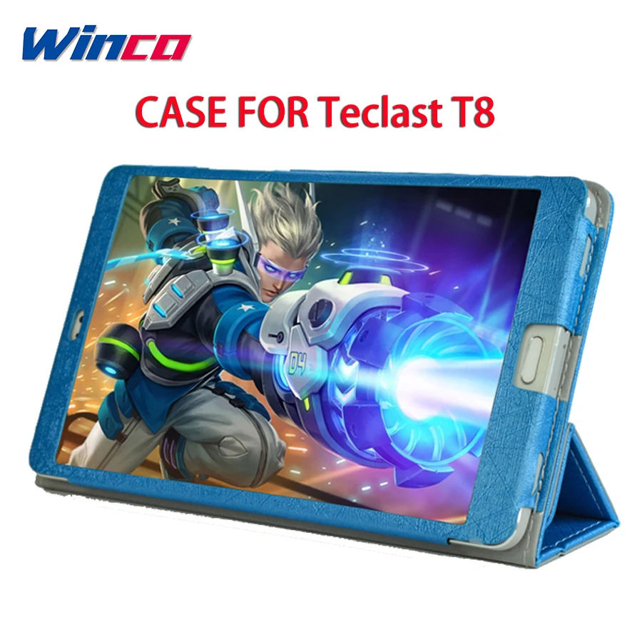 Newest Colorful Ultra-thin Top Quality Fashion Case Cover For Teclast T8 Tablet PC Free Shipping With 2 Gifts | Компьютеры и офис