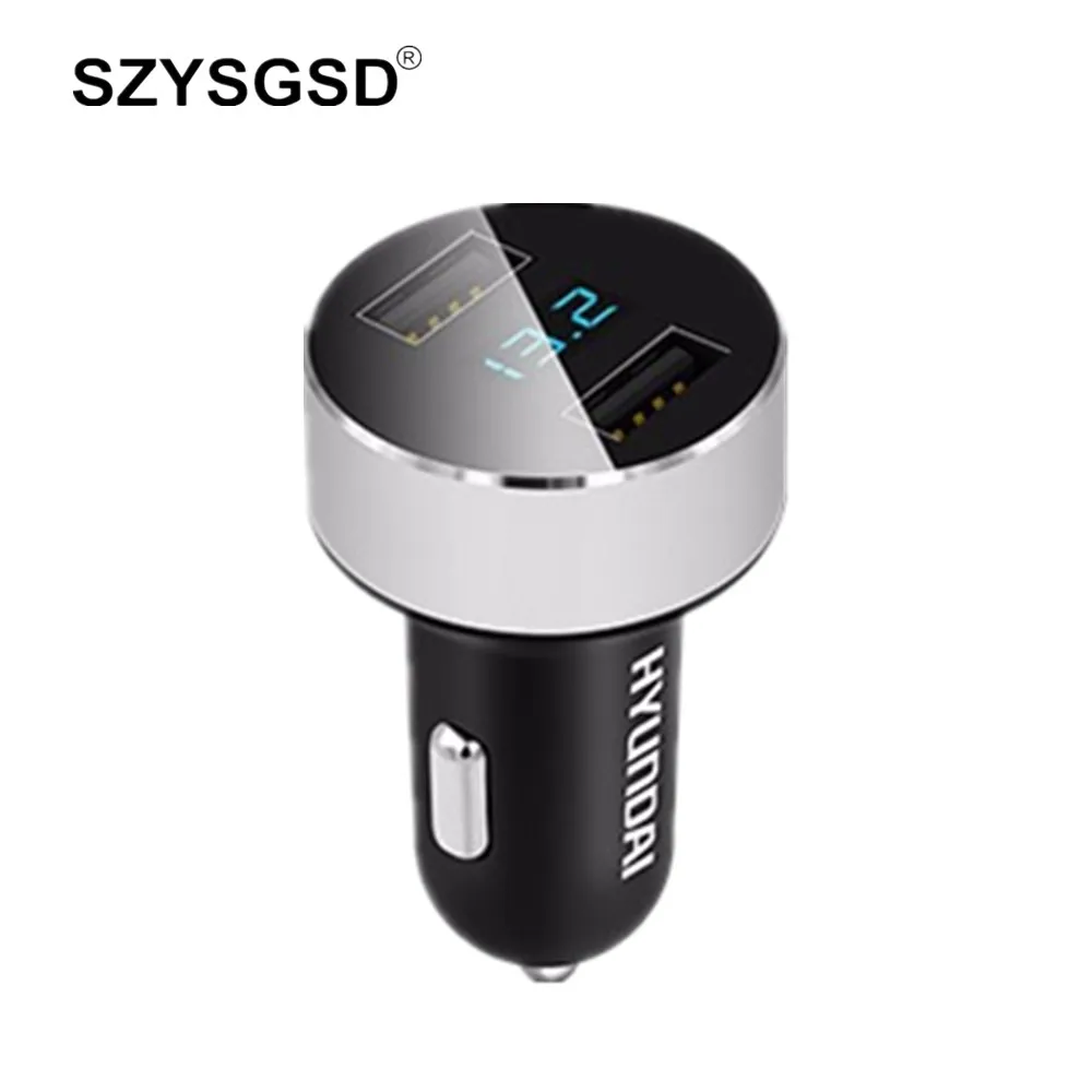 SZYSGSD Dual USB Car Charger Quick Charge 3.1A Mobile Phone Car Charger