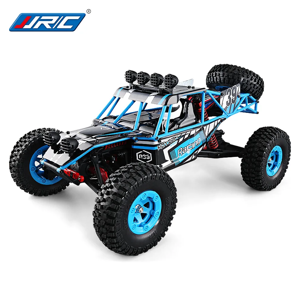 JJRC Q39 RC автомобиль HIGHLANDER 1:12 4WD RC пустынный грузовик RTR 35 км/ч быстрая скорость дистанционного управления автомобили игрушка внедорожник монстр грузовик - Цвет: Blue