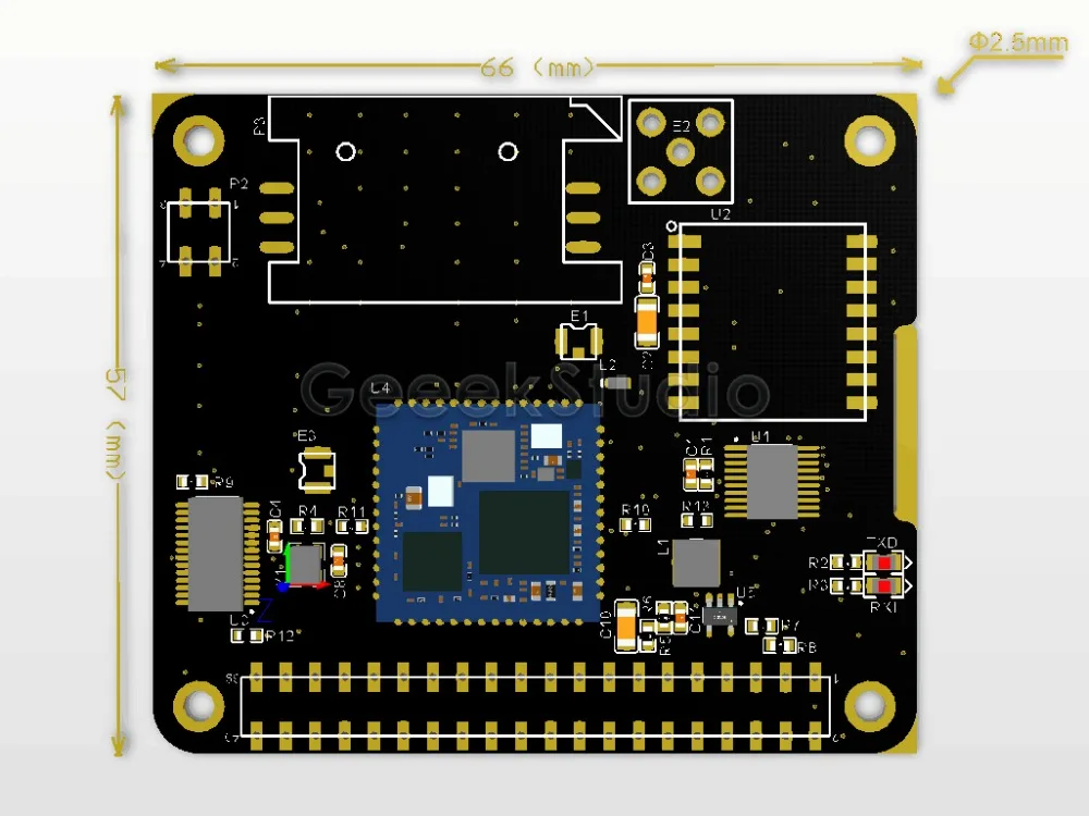 IoT Node(A) один из Docker Pi серии модуль содержит GSM, gps, Lora модуль бортовой 5V+ 3V Двойной источник питания радио устройство