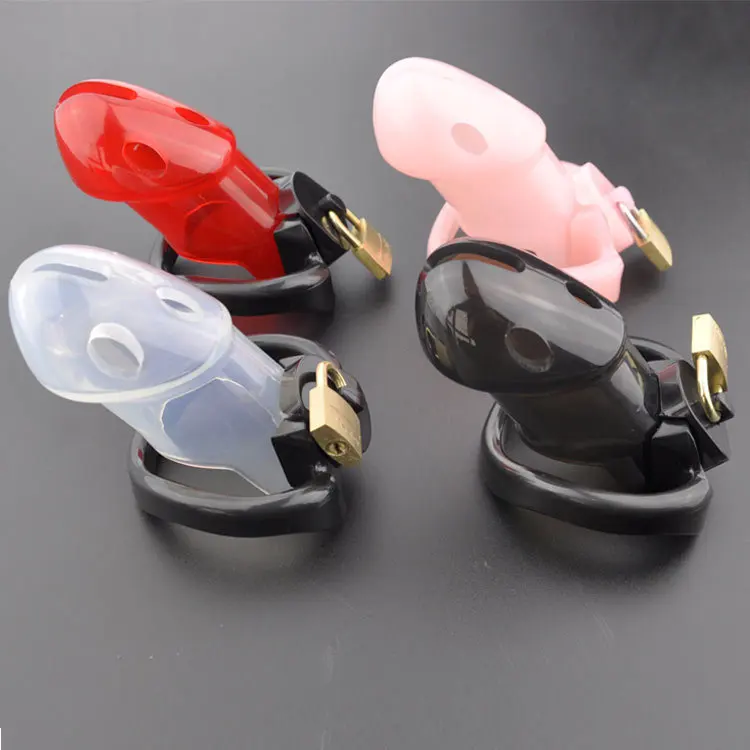 

Men's CB Cleaning Device with Lock Chastity Bird Cage Soft Plastic Chastity Lock Male Chastity Device Restraints Chastity Male