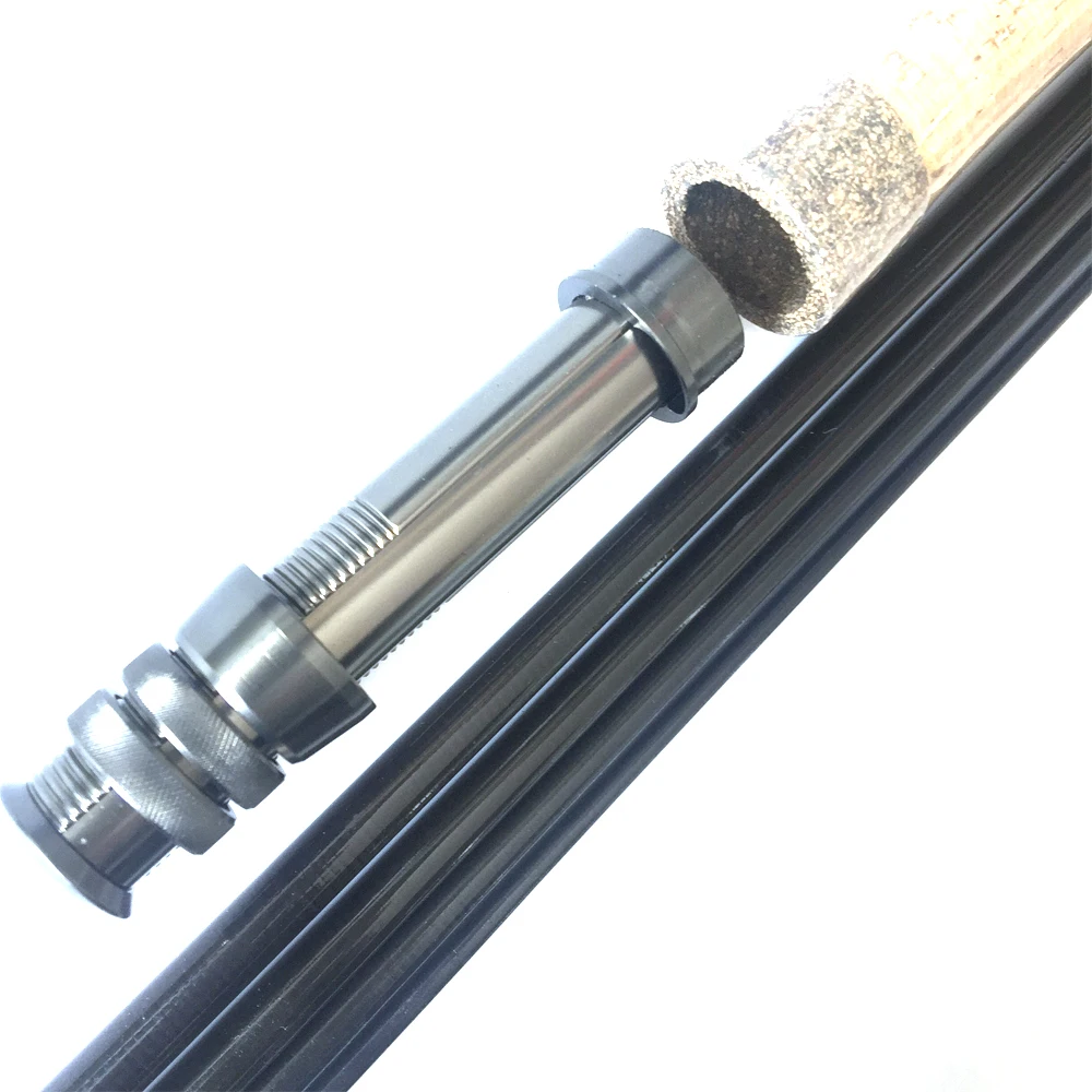 IM6 9ft 5/6wt 4 шт. Fly Rod DIY Kit прозрачный зеленый и черный цвет частный Удочка комбо компоненты