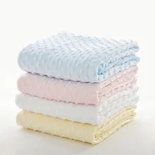 Buy Baby Blankets linens Thicken Double Layer Soft Fleece Infant Blanket Envelope for Newborns Swaddling Bedding Set Baby Product Free Shipping