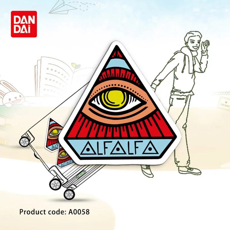 Eye Horror Inverted Triangle God Eye Cartoon Waterproof