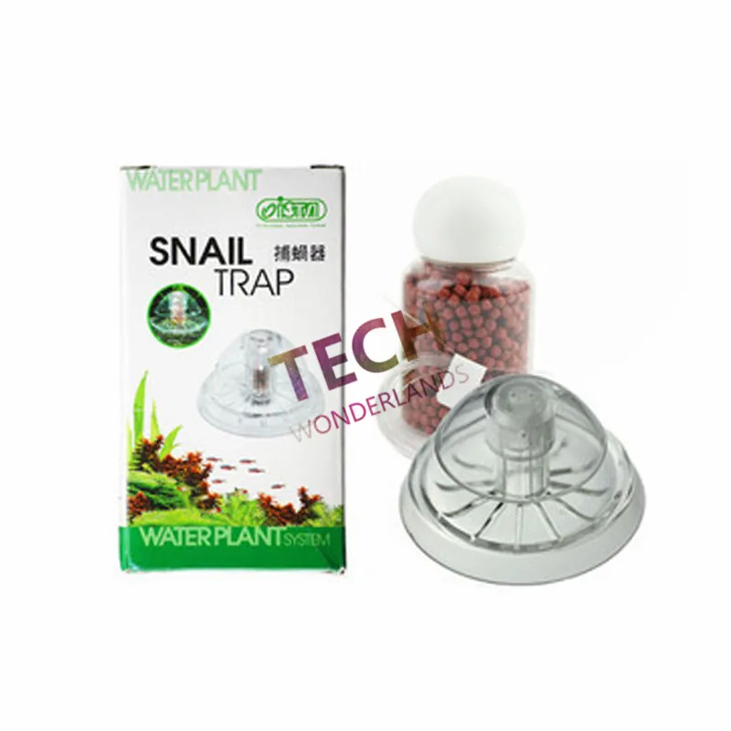 

ISTA Aquarium Plastic Snail Pest Catcher Trap With Free Bait For Aquarium Live Plant Tank
