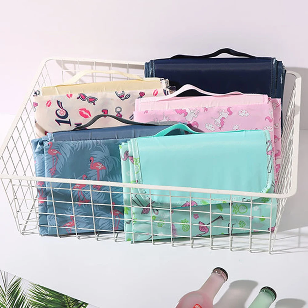 

New 200x145cm Waterproof Foldable Outdoor Camping Mat Widen Picnic Mat Plaid Beach Blanket Baby Multiplayer Tourist Mat
