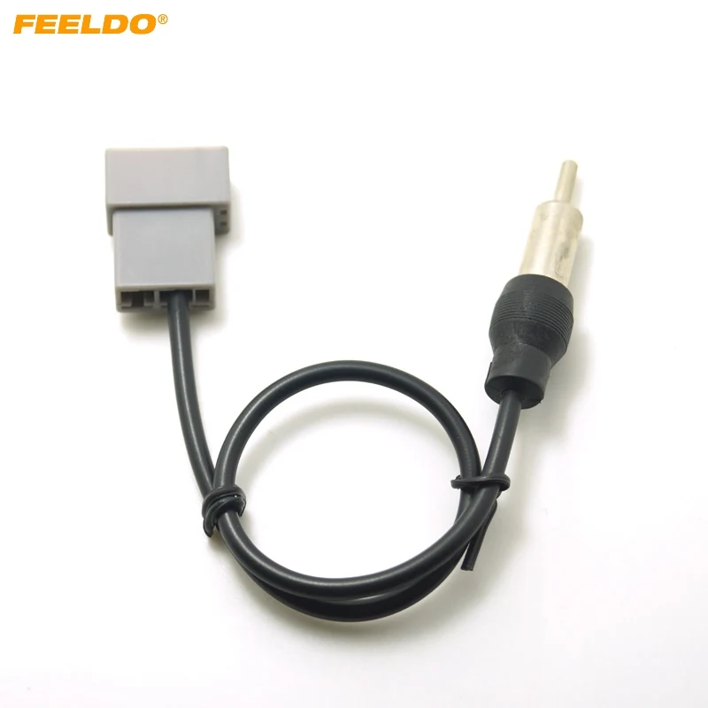 FEELDO 1pc Car Aftermarket Audio Stereo Factory Antenna Adapter Plug