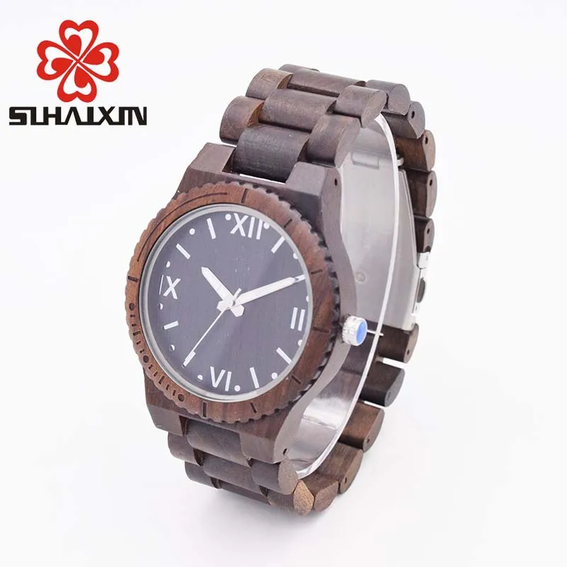 

SIHAIXIN Wood Mens Watches Top Brand Luxury Maple Wooden Quartz Man Clock Heren Horloge New Arrival Simple Male erkek kol saati