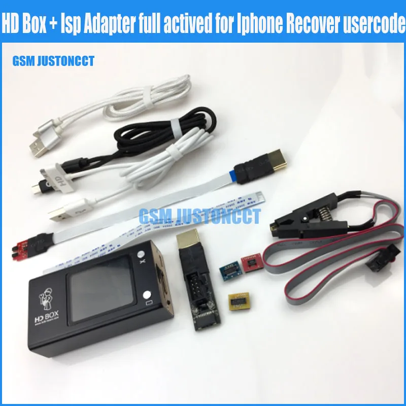 Ip box HD Box с адаптером Isp полная активация для Iphone восстановление usercode