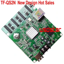 TF-QS2N полный Цвет светодиодный контроллер 512*64 256*128 Пиксели Поддержка P4 P5 P6 P7.62 P8 P10 RGB светодиодный модуль 4* HUB75E Лидер продаж