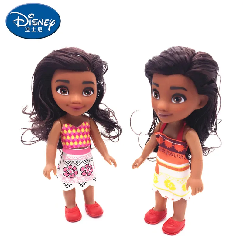 

Disney Boneca Vaiana moana cosplay princess vinyl doll PVC action figure toy anime model cartoon movie children Christmas gift