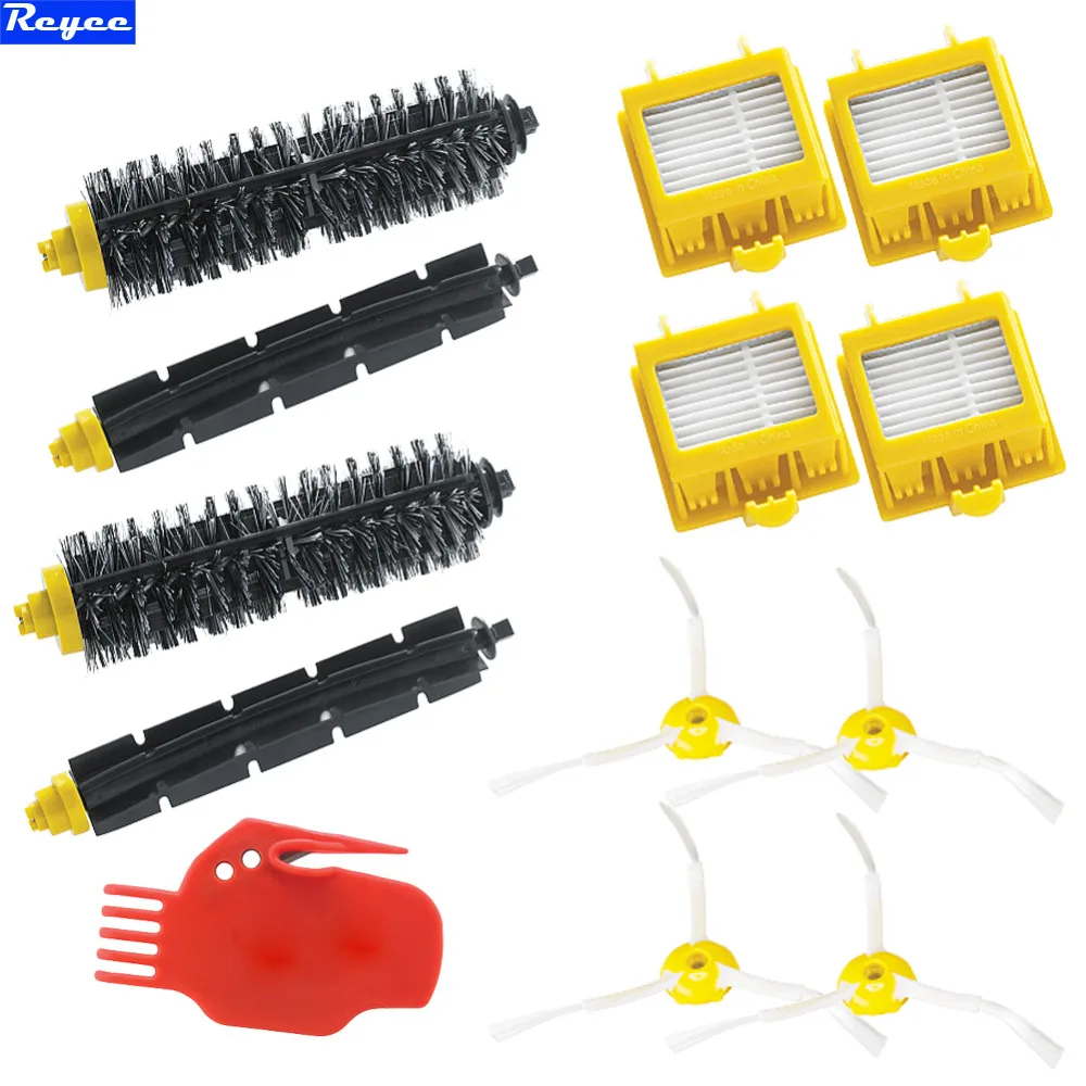 Bristle Brush Filters Flexible Beater Brush Clean tool Kit Set for