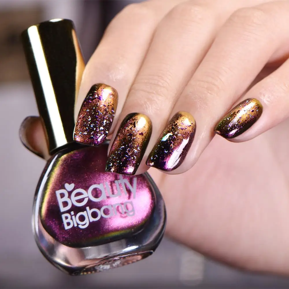 BeautyBigBang 6 мл 3D лак для ногтей с эффектом кошачий глаз блестящий магнитный