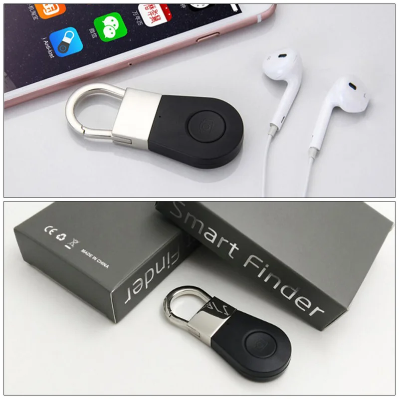Брелок для ключей с Bluetooth трекером умный поиск подвеска приложением телефона