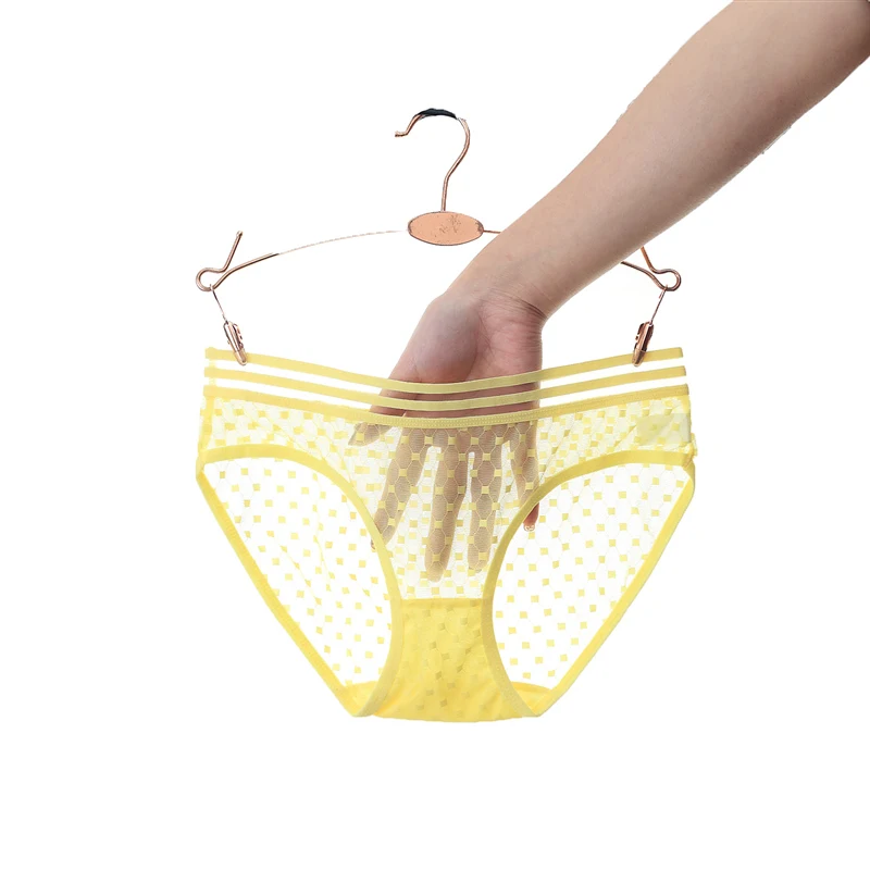 Transparent Mesh Panties Women Ultra-thin Seamless Briefs Charming Underwear Women Breathable Womens Panties Underwear Lingerie (9)