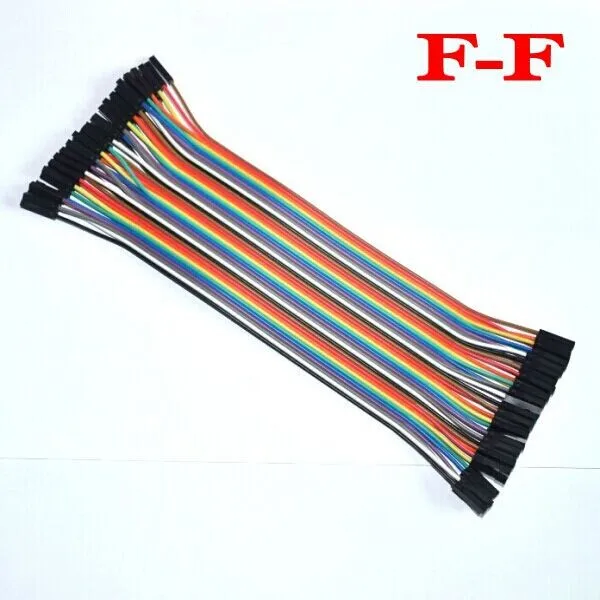 

400pcs dupont cable jumper wire dupont line female to female dupont line 20cm 1P-1P for arduino