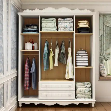 Wardrobe Bedroom Furniture Home Furniture Wood Storage Cabinet
