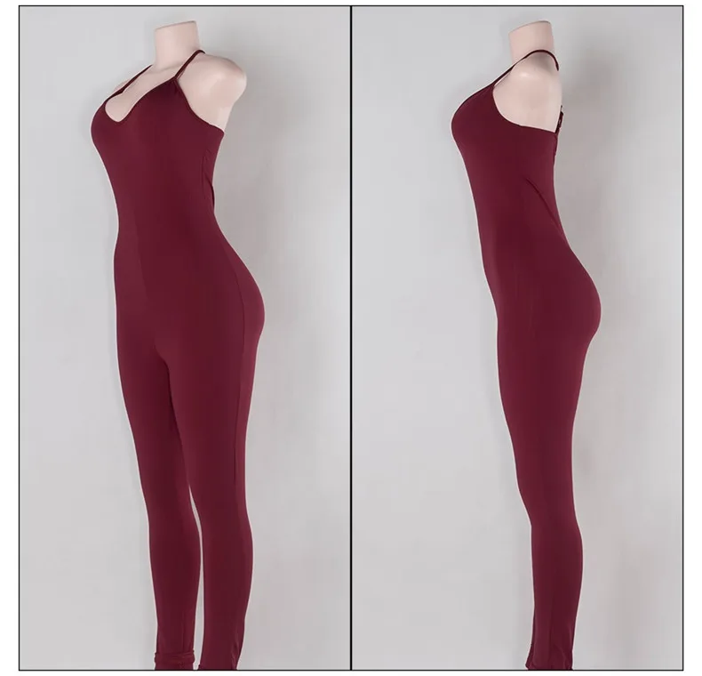Sport Suit Women Yoga Suit One Piece Tight Jumpsuits Candy Color Tracksuit Fitness Gym Running Set Sports Clothing Yoga Bodysuit (12)
