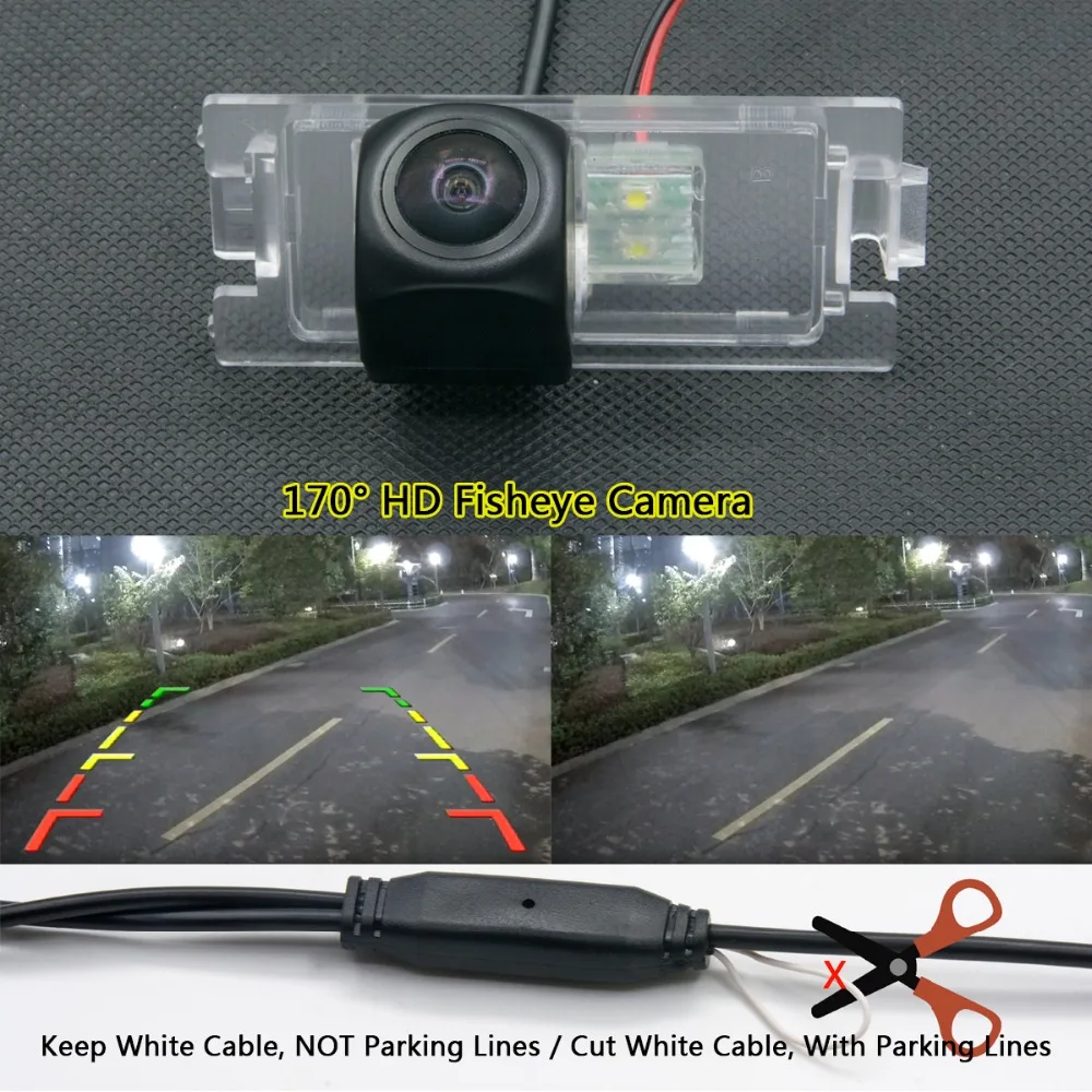 Full HD 12LED динамическая траектория камера заднего вида для Dodge Caliber 2007 2008 2009 2010 2011 2012
