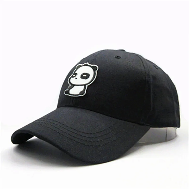 

love panda embroidery cotton Casquette Baseball Cap hip-hop cap Adjustable Snapback Hats for kids men women 239