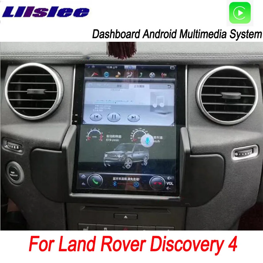 Liislee 2 din Android для Land Rover Discovery 4 большой экран Автомобильный мультимедийный плеер gps навигация Видео Радио Зеркало Ссылка Carplay