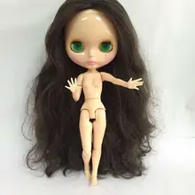 Совместное тела телесного цвета Блит куклы, КСМ 031 фабрика кукла подходит для DIY Изменить BJD игрушка для Обувь для девочек