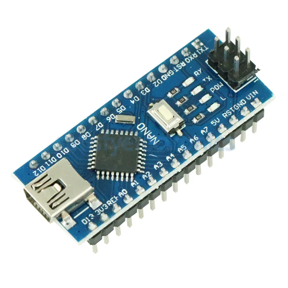 MINI USB Nano V3.0 ATmega328P CH340G 5 в 16 м плата микроконтроллера для Arduino 328P NANO 3,0 CH340