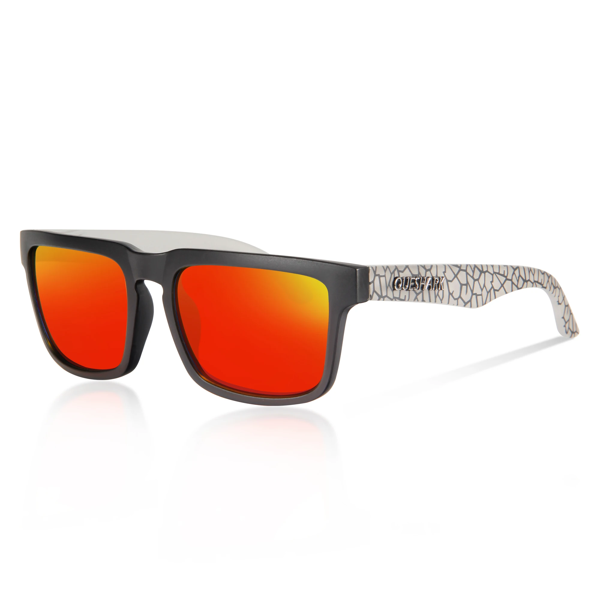 Queshark TR90 поляризационные солнцезащитные очки для велоспорта, спортивные очки для велоспорта, рыбалки, Uv400, походные солнцезащитные очки для кемпинга, очки для рыбалки - Цвет: 04