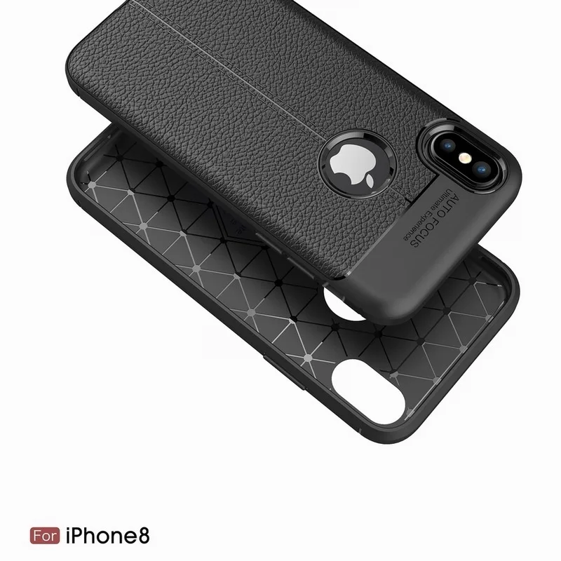Portefeuille For iPhone X Case Leather Pattern Silicone Luxury Cases Cover For iPhone 8 Plus 7 6 6s 5 5S SE iPhonex Accessories (10)