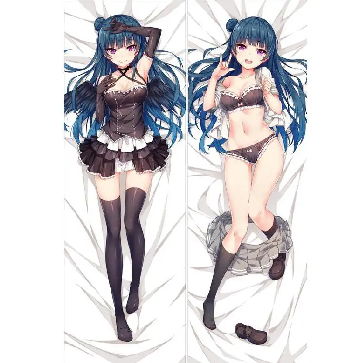 Горячая японская Косплей Аниме Любовь Live Yoshiko Tsushima Throw Otaku Dakimakura подарки