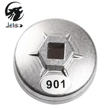 

Jelbo 1/2 Square Drive 65mm 14Flutes End Cap Oil Filter Wrench Automatic Tool for Toyota Cartridge Cap Wrench Socket Remover
