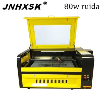 

TS6090 Ruida System 80W 110/220V Laser Machine Auto Focus laser engraving machine honeycomb working table For engraving