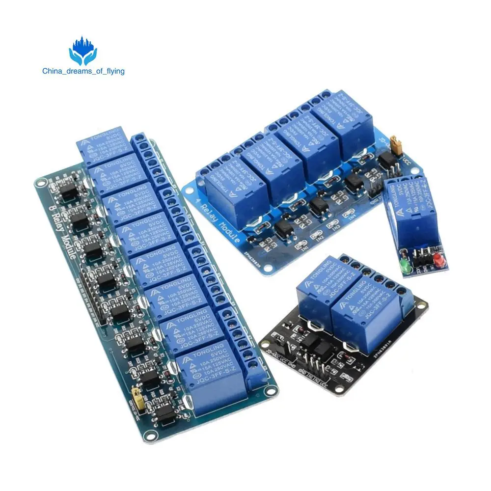 

TZT 1pcs 5v 12v 1 2 4 6 8 channel relay module with optocoupler. Relay Output 1 2 4 6 8 way relay module for arduino In stock