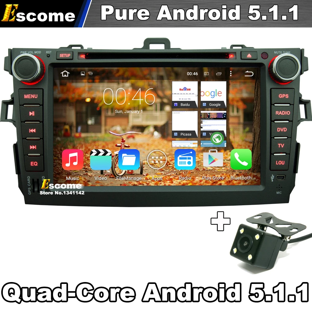8 Pure font b Android b font 5 1 font b Car b font DVD For