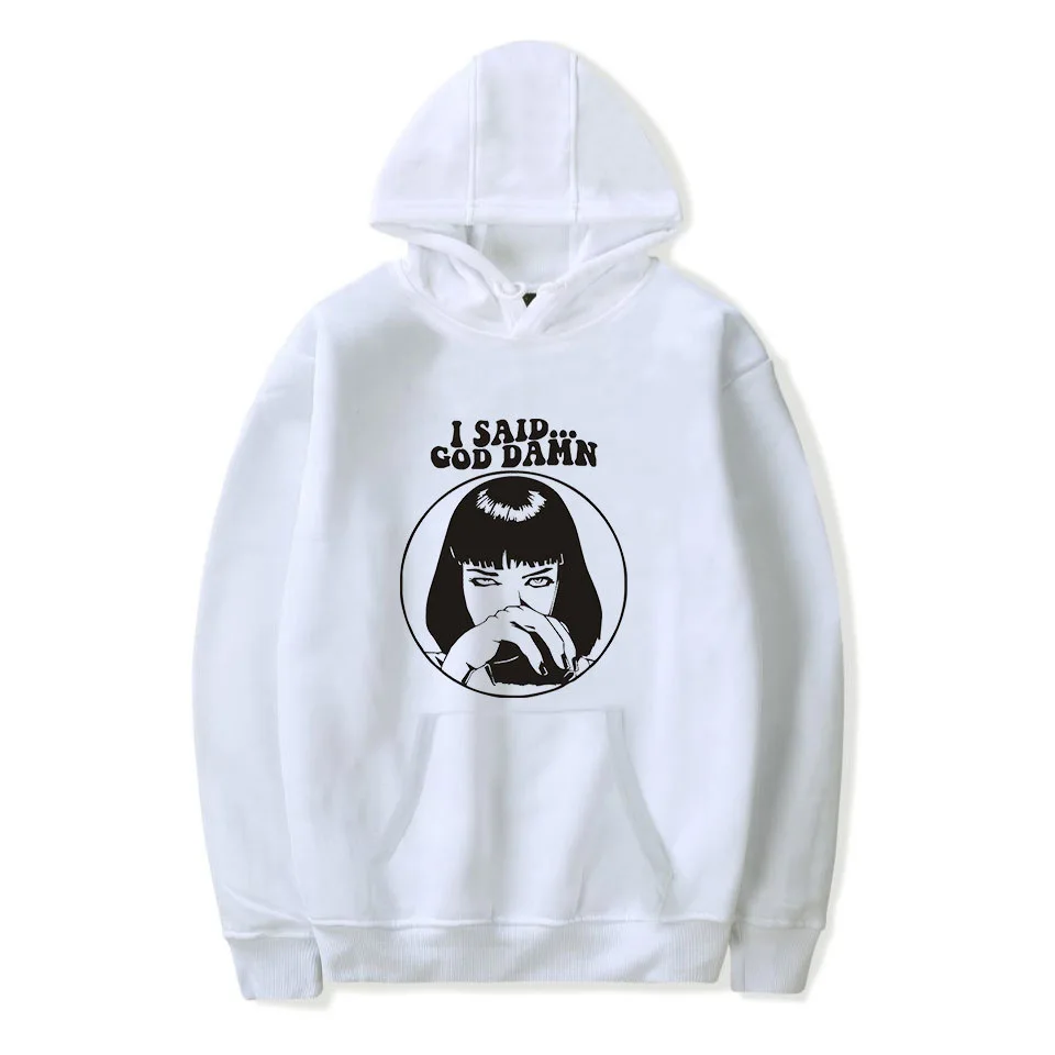 

Pulp Fiction Hoodie Men Women Sweatshirt Quentin Tarantino Punk Grunge Clothing