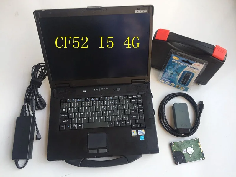 

Military cf52 laptop VAS 5054A 5054 a ODIS v5.13 engineer Software v8.1.3 professional car auto repair diagnostic scanner