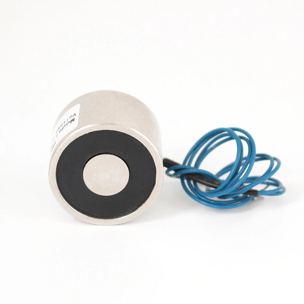 30*22mm Suction 10KG 100N DC 5V/12V/24V Mini solenoid electromagnet electric Lifting electro magnet strong holder cup DIY 12 v