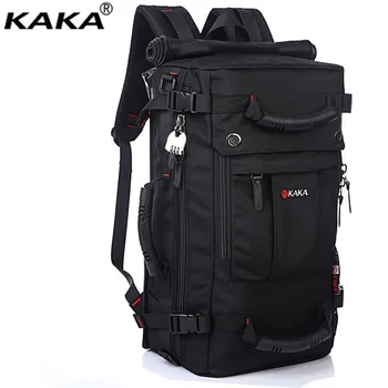 

brand fashion waterproof large capacity backpack male messenger travel shoulder bag computer backpacks men multifunctional bags
