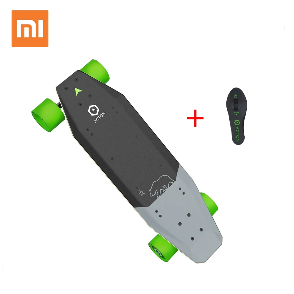 Xiaomi Acton Intelligent Wireless Remote Control Electric Skateboard Led Light 12 Km Endurance 100~240v 16 To 50 Old - Electric -