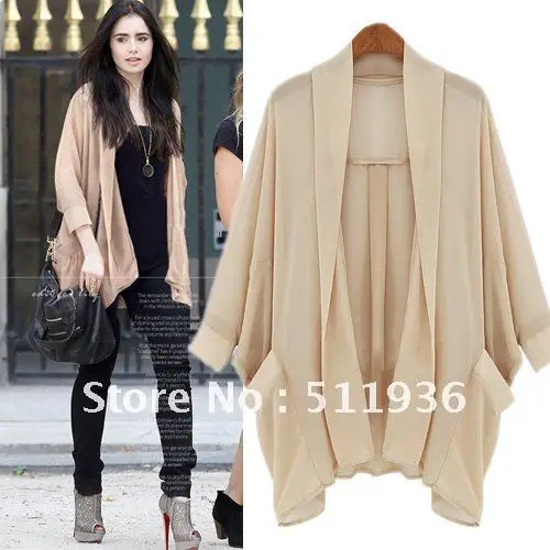 2013 Autumn news women New York fashion loose cardigan